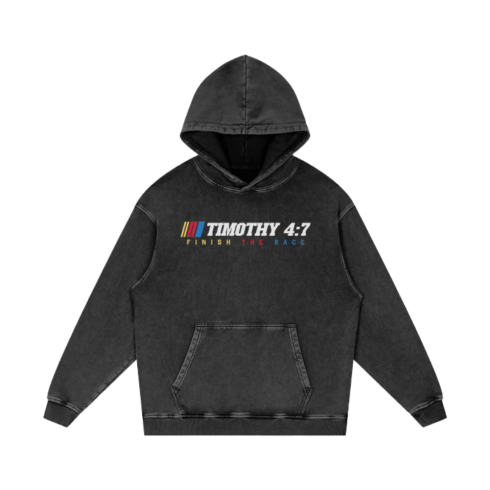 Timothy 4:7 Finish The Race Hoodie