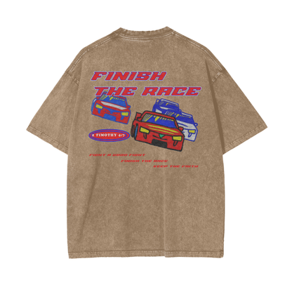 Timothy 4:7 Finish The Race Tee