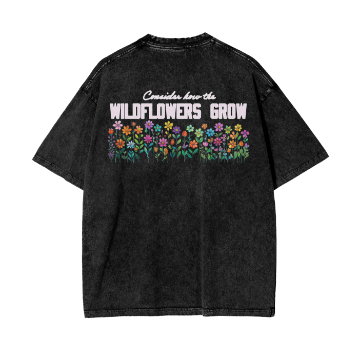 Luke 12:27 Wildflower Tee