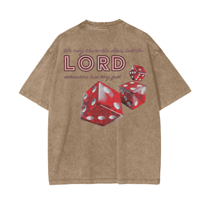 Proverbs 16:33 Dice Tee