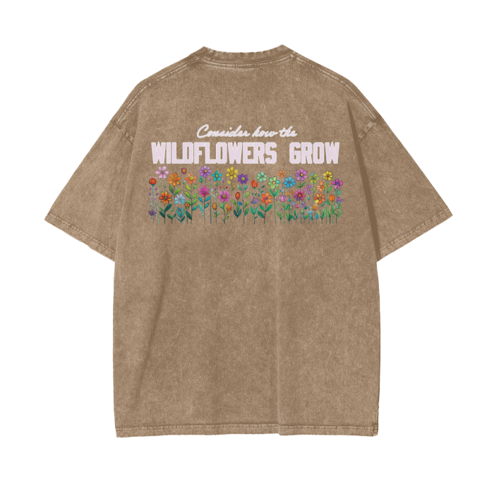 Luke 12:27 Wildflower Tee