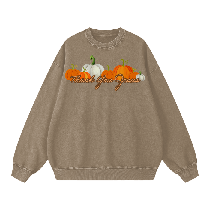 Thank You Jesus Fall Sweatshirt