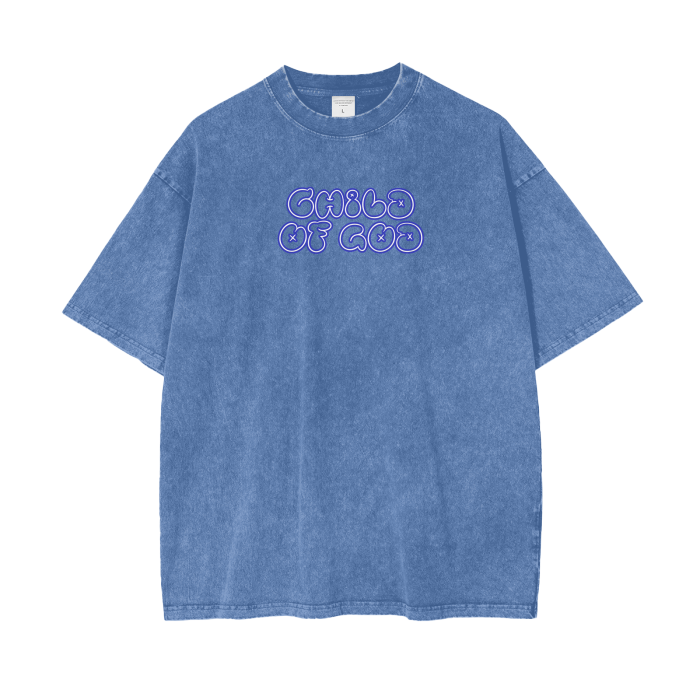 Child Of God Tee - Blue