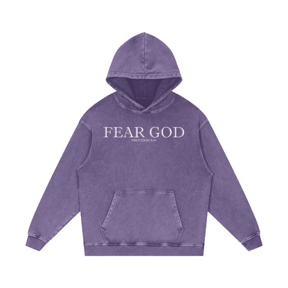 Proverbs 9:10 Fear God Hoodie