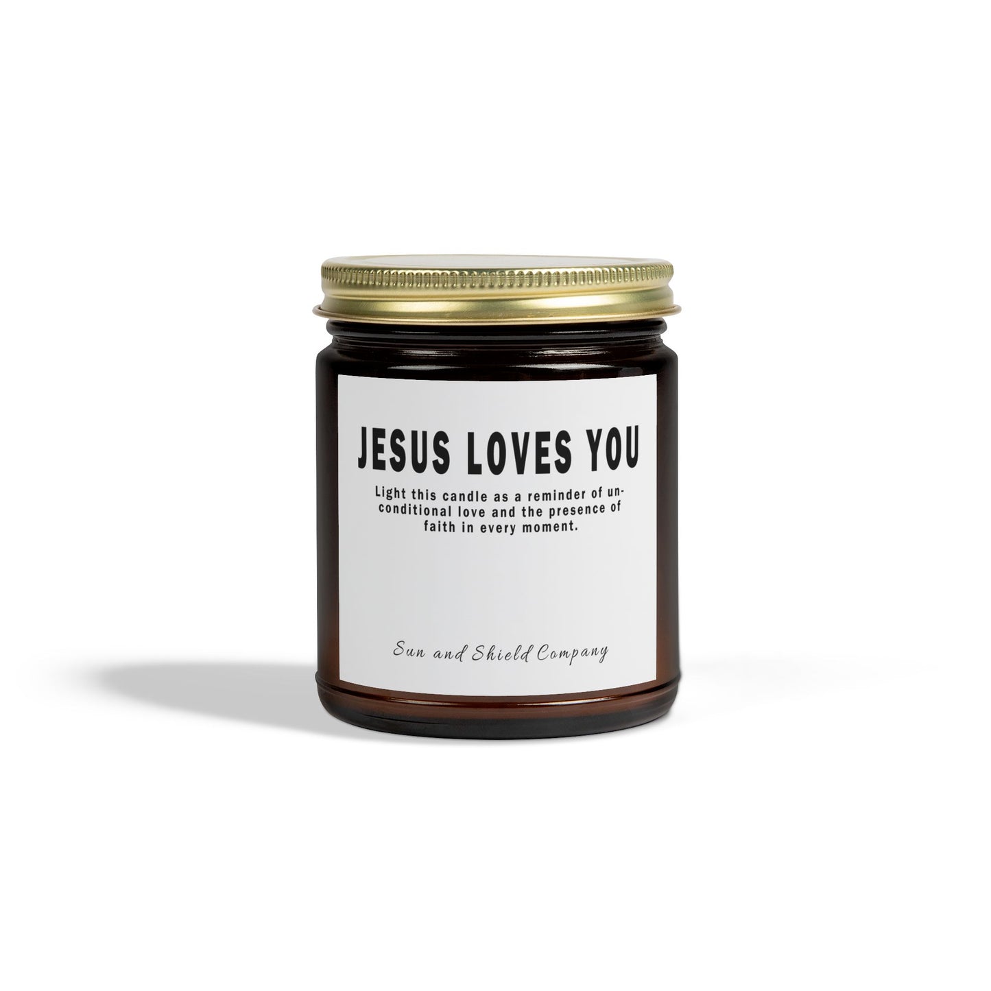 Jesus Loves You Candle