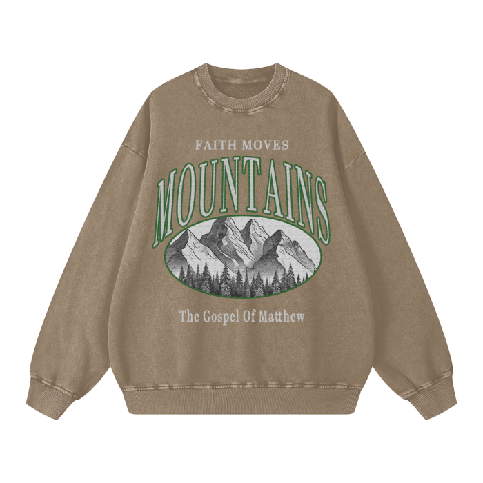 Faith Moves Mountains Sweatshirt