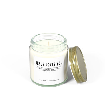 Jesus Loves You Candle