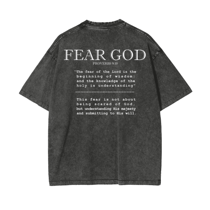 Proverbs 9:10 Fear God Tee