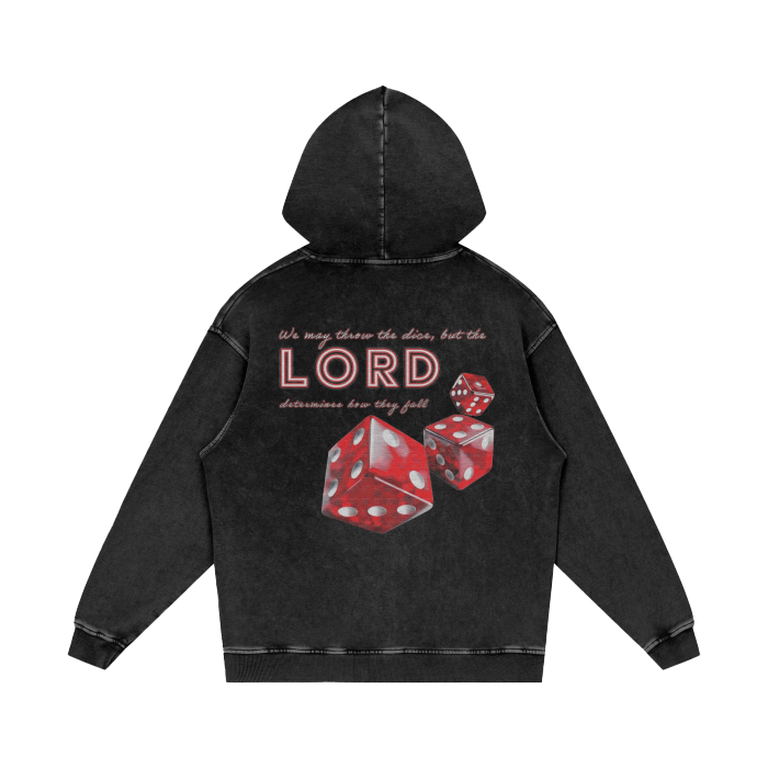 Proverbs 16:33 Dice Hoodie