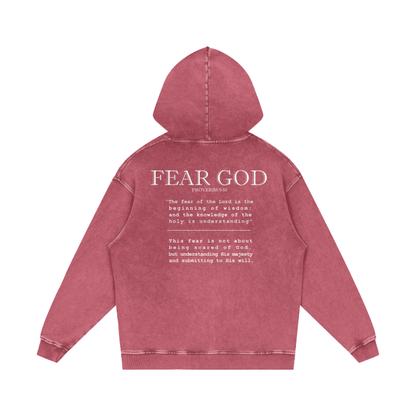 Proverbs 9:10 Fear God Hoodie