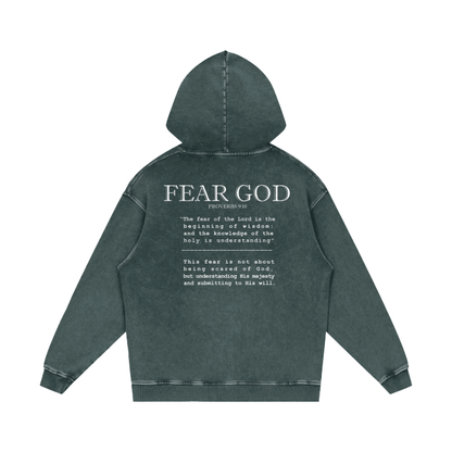 Proverbs 9:10 Fear God Hoodie