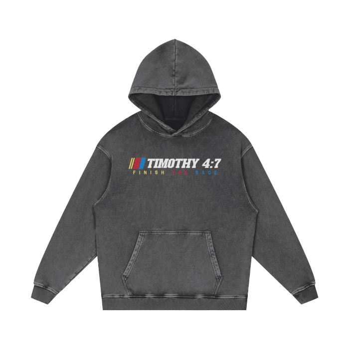 Timothy 4:7 Finish The Race Hoodie