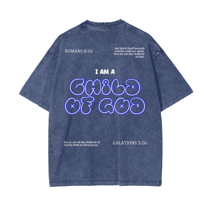 Child Of God Tee - Blue