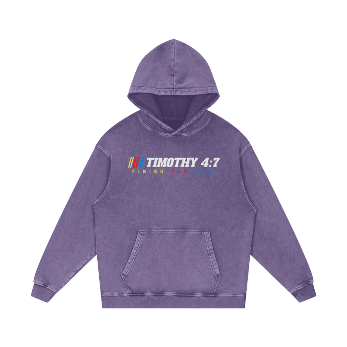 Timothy 4:7 Finish The Race Hoodie