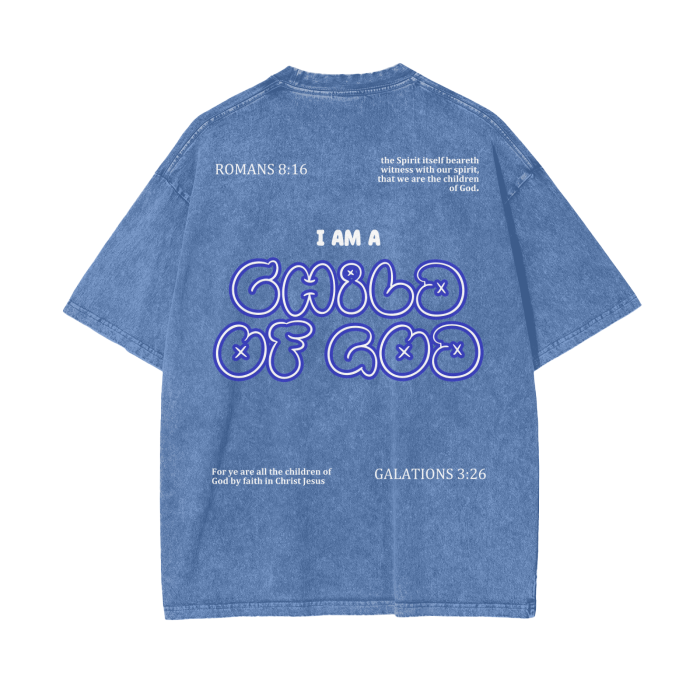 Child Of God Tee - Blue