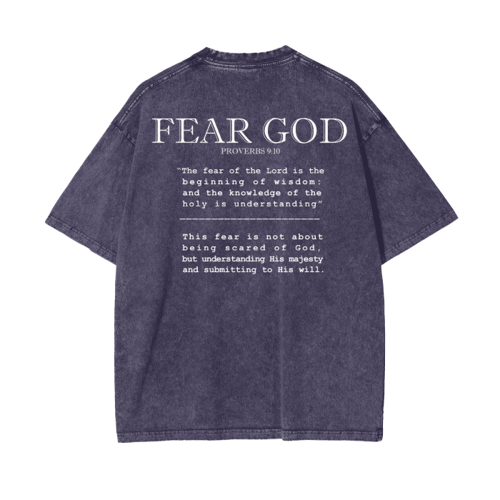 Proverbs 9:10 Fear God Tee