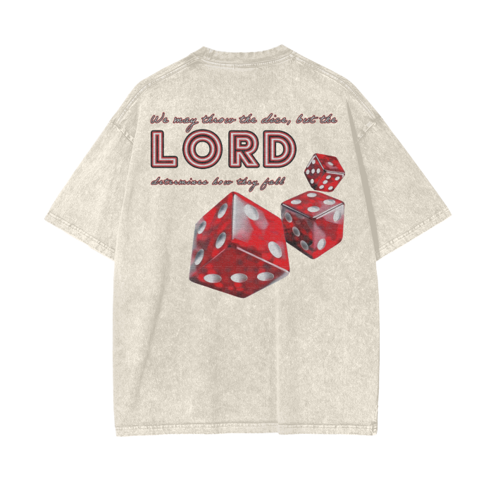 Proverbs 16:33 Dice Tee