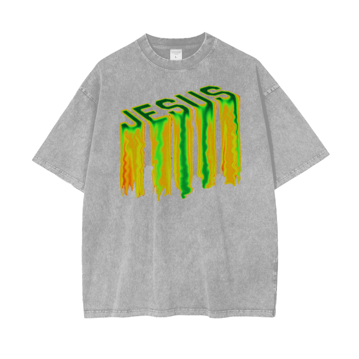 Wash Neon Jesus Tee