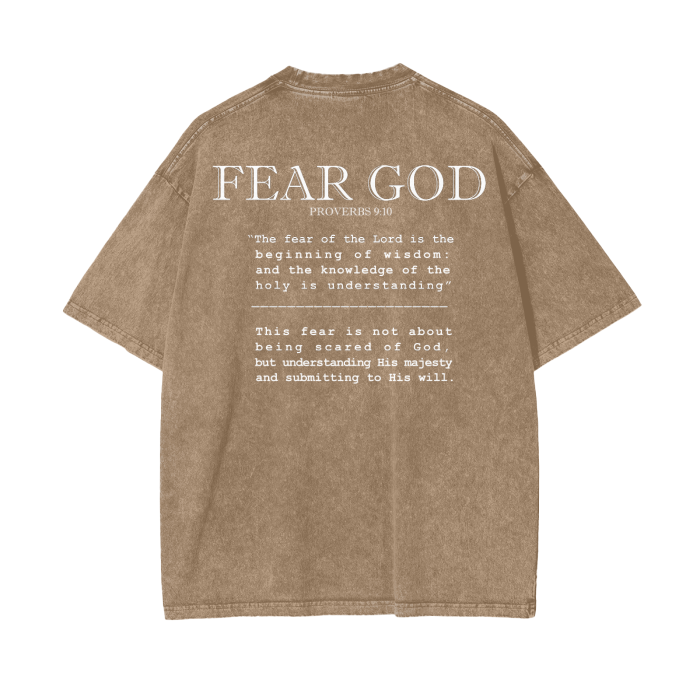 Proverbs 9:10 Fear God Tee