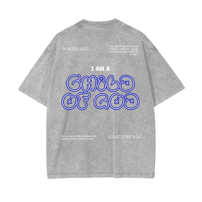 Child Of God Tee - Blue