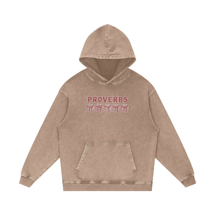 Proverbs 16:33 Dice Hoodie