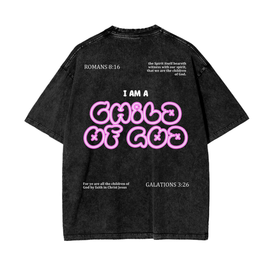 Child Of God Tee - Pink