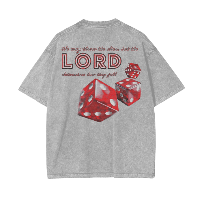 Proverbs 16:33 Dice Tee