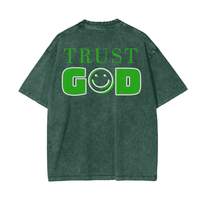 Trust God Tee - Green